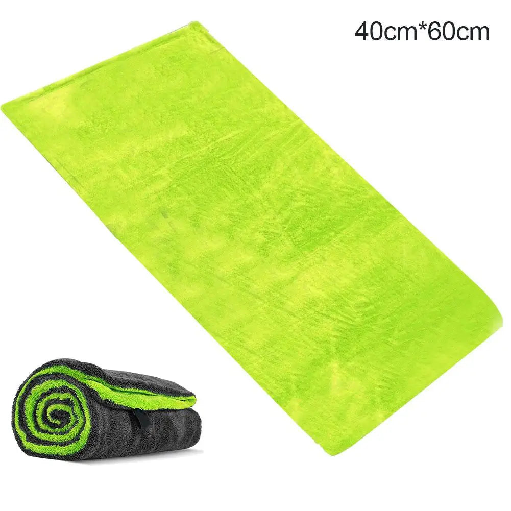 Professional 1400GSM Microfiber Drying Towel for Car Detailing. Extra Large, Ultra Thick, & Extremely Absorbent for SUV, Truck
