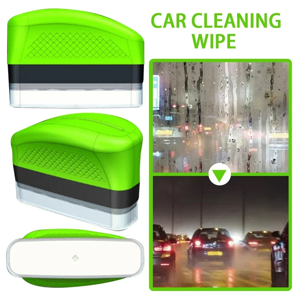 Car glass oil film wipe, front windshield side window, oil removal, dirt removal, coating, crystal plating, strong cleaning