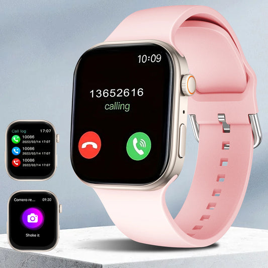 Smart watch, customizable dial, multiple sports modes, answer/make calls, message reminders, suitable for both men and women