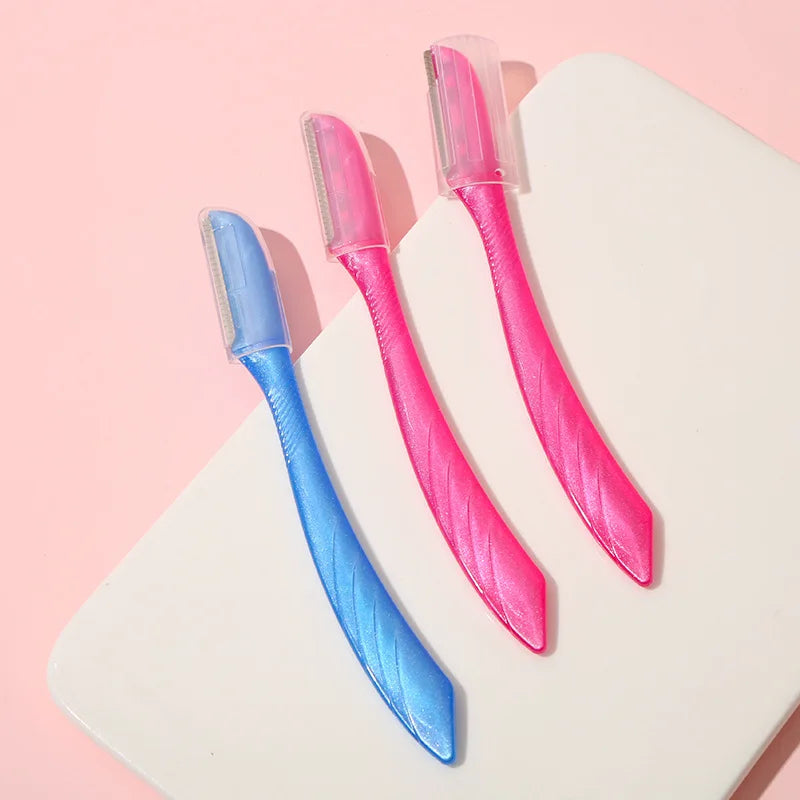 Touch Up Dermaplaning Tool With Precision Cover 3ct Dermaplane Razor Face Razors For Women Eyebrow Razor Facial Razor Dermaplani