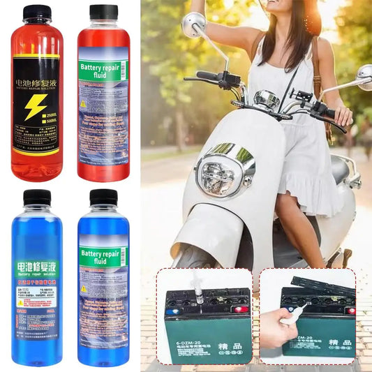 500ml Car Battery Repair Liquid Solution Battery Acid Solution For Battery Renewal Acid Battery Restore Liquid Terminal Cle