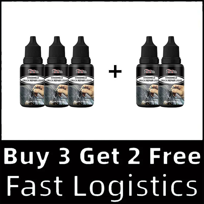 Car Glass Scratch Repair Fluid Agent Set Windscreen Window Glass Nano Scratch Crack CrackResin Repair Agent Tools Auto Accessory