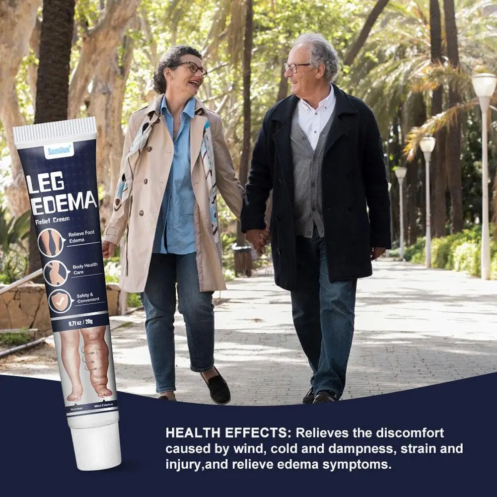 Anti Edema Foot Cream Foot Massage Health Care Cream Effective Alleviation Varicose Veins Arm Leg Swelling Pain Relaxing Cream