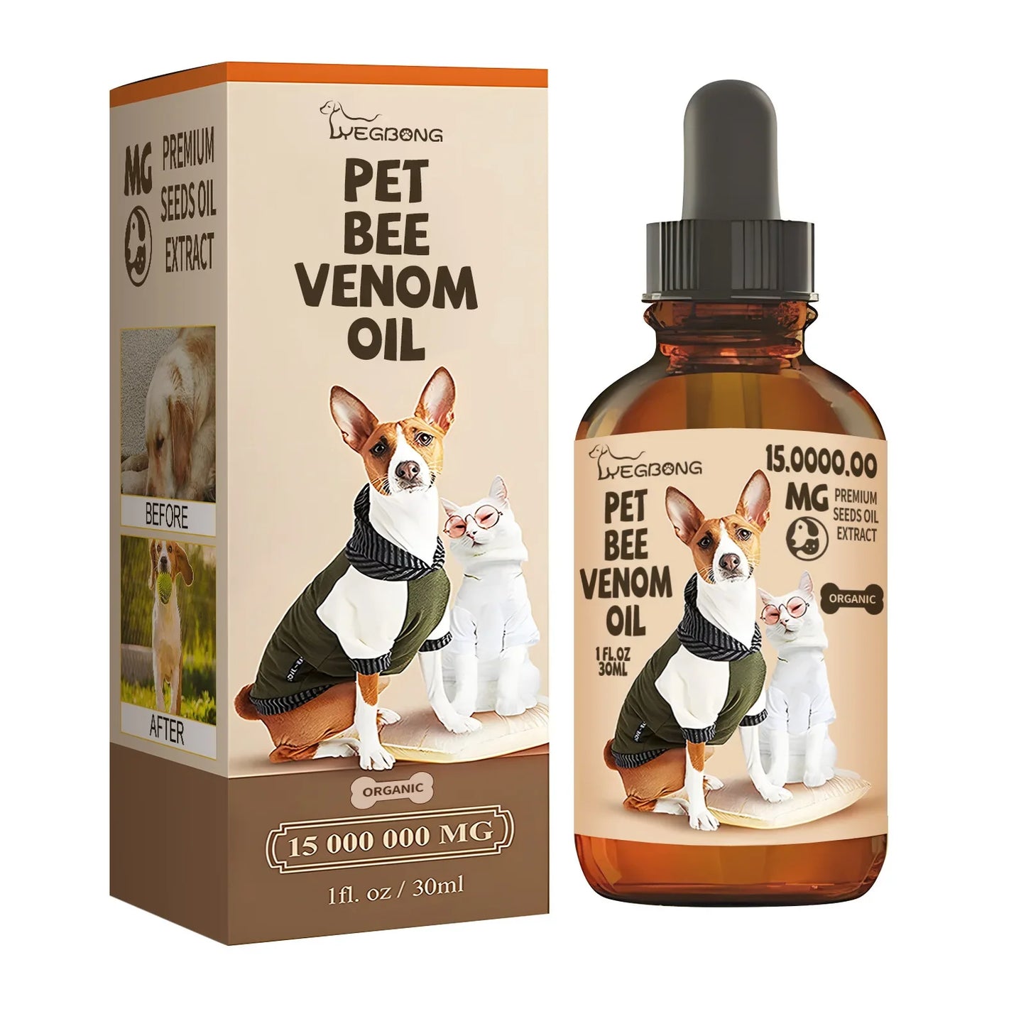 Pet Joint Care Drops Bone Deformities Healing Relieves Discomfort Joint Repair Supplement Anti Itching Dog Joint Caring Solution