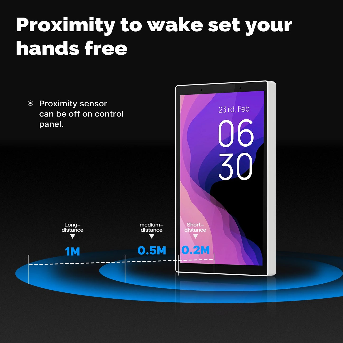 MOES Tuya Wifi Smart 5-inch Touch Screen US Center Control Panel Voice Control Alexa And ZigBee Gateway Built-in Scene Control